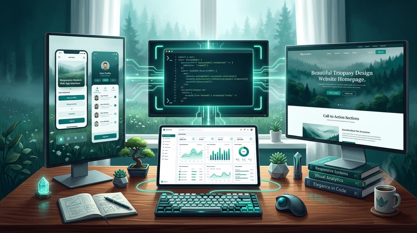 Illustration individueller Softwareentwicklung